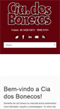 Mobile Screenshot of ciadosbonecos.com.br